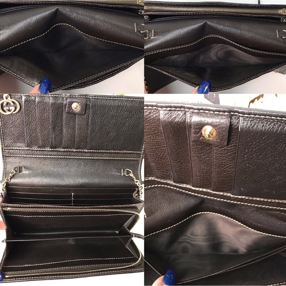 GUCCI Guccissima Leather Wallet on Chain 🔥 - Picture 12 of 17